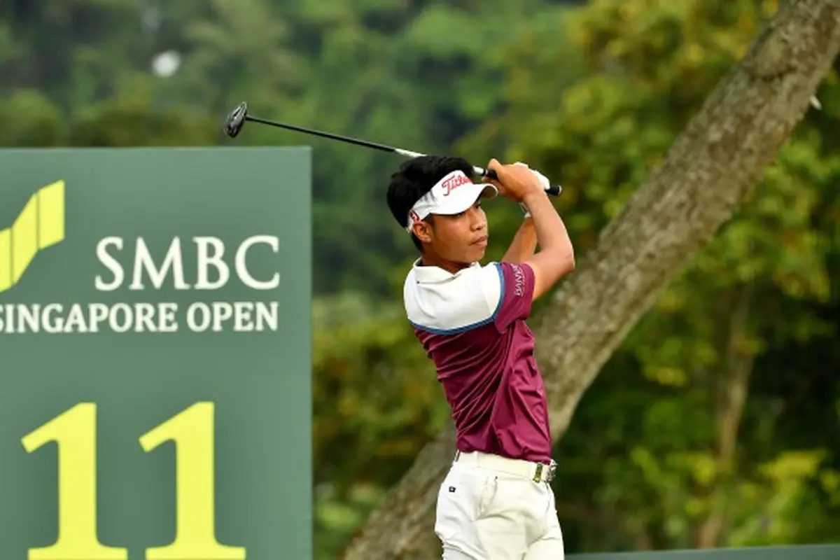 Pegolf Thailand, Danthai Boonma di SMBC Singapore Open 2018 (Foto: SMBC Singapore Open)