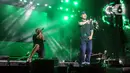 Saint Loco sukses panaskan panggung Hammersonic Festival 2023 dan membuat penonton bergoyang lewat lagu-lagu hitsnya. (Liputan6.com/Johan Tallo)