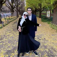 Gaya Kompak Syahrini dan Reino Barack Tahun Baruan di Jepang, credit: (@princessyahrini)