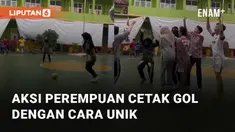 Sebuah turnamen futsal sedang diadakan di sebuah lapangan