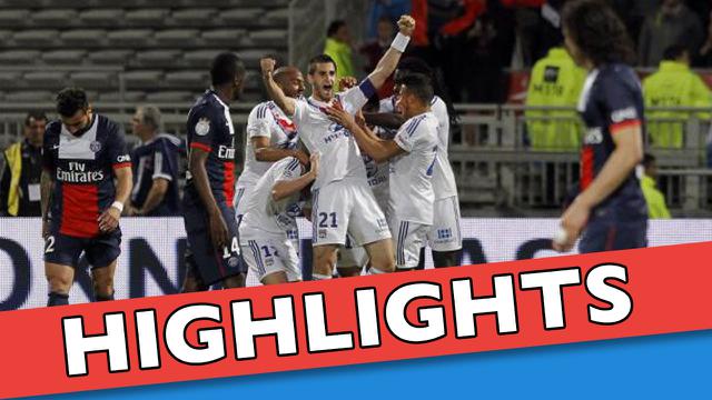 Lyon vs PSG 2-1: Lyon Beri Kekalahan Pertama untuk Ibra dkk