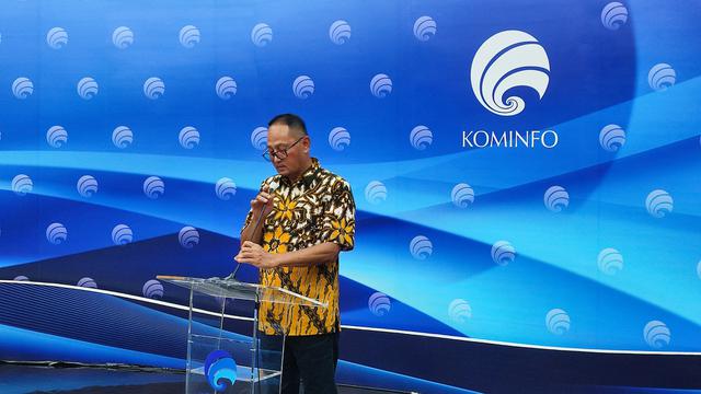 Direktur Jenderal Aplikasi Informatika Kemkominfo Semuel Abrijani Pangerapan (Liputan6.com/Giovani Dio Prasasti)