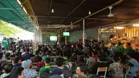 Persebaya Gasak Arema, Bonek Bersukacita dalam Nonbar