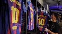 Lamine Yamal memulai kariernya di akademi La Masia sejak usia tujuh tahun. (Manaure QUINTERO/AFP)