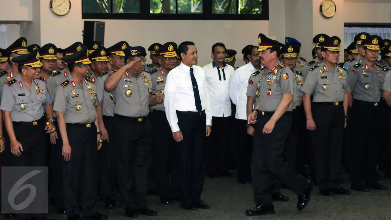 20160910 Kenakan Bintang Empat, Kepala BIN Budi Gunawan Hadiri Pelantikan Wakapolri 