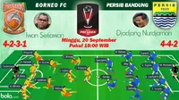 Borneo FC vs Persib Bandung (Bola.com/Samsul Hadi)