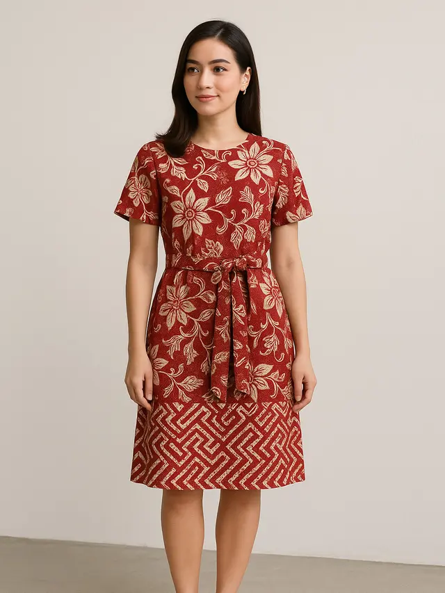 Ide Dress Batik Tema HUT RI 17 Agustus
