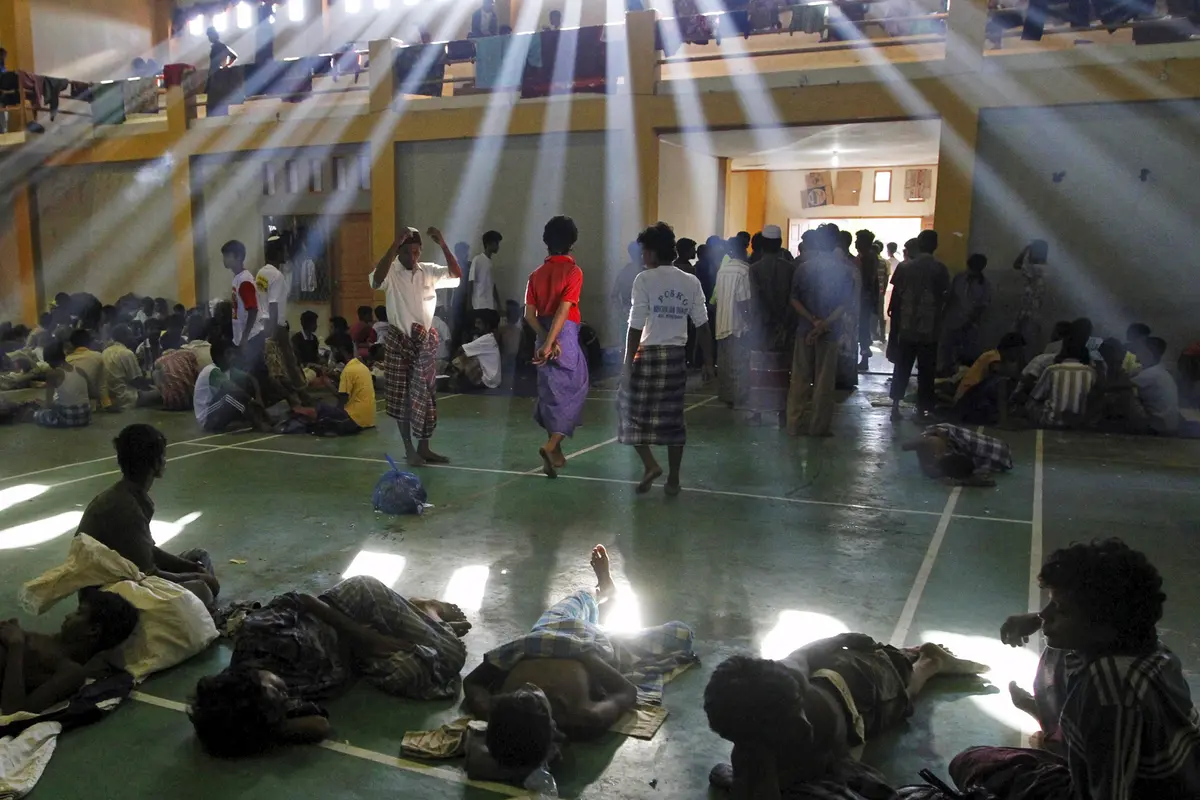 Ratusan Pengungsi Rohingya Terdampar di Aceh 