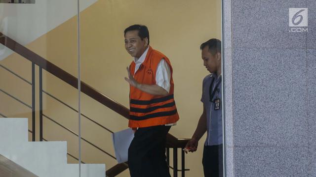 Usai Jalani Sidang, Setya Novanto Kembali Jalani Pemeriksaan di KPK