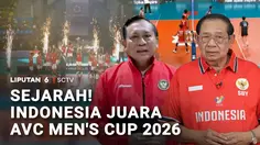 Sejarah! Indonesia Juara AVC Men's Cup 2026