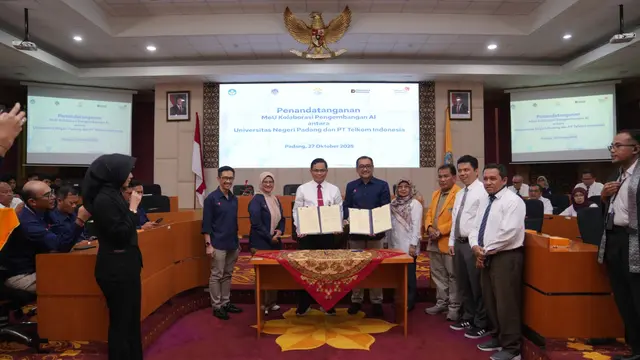 Telkom dan Universitas Negeri Padang Resmikan AI Campus, Cetak Talenta Digital Unggul untuk Indonesia Emas 2045