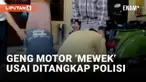 Anggota Geng Motor di Teluk Betung Selatan Bersujud Minta Maaf Usai Ditangkap Polisi
