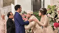 Resepsi pernikahan Tsamara Amany dan Ismail Fajrie Alatas (Sumber: Instagram/tsamaradki)