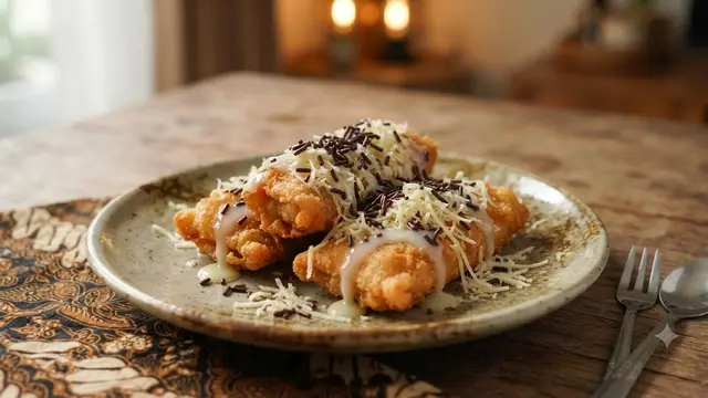 Roti Goreng Pisang Keju