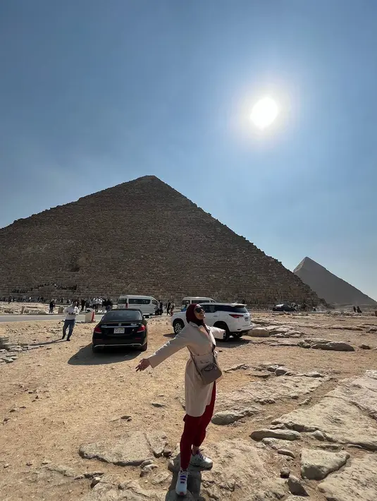 Meisya Siregar di Mesir [Instagram/meisya_siregar]