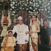 Resepsi pernikahan Narji Cagur dan Widiyanti (Dok. Keluarga)