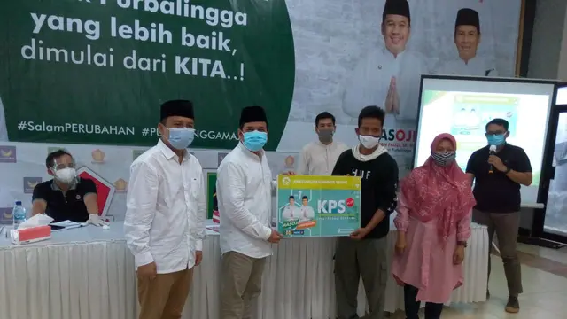 Paslon Oji-Zaini sempat terpapar Covid-19, namun sekarang sudah sembuh. (Foto: Liputan6.com/Rudal Afgani Dirgantara)