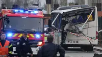 Tabrakan Bus Sekolah dan Truk di Prancis, 6 Siswa Tewas (AFP)