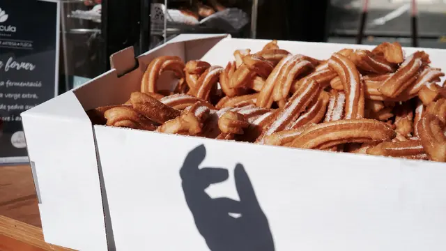 Churros saus karamel