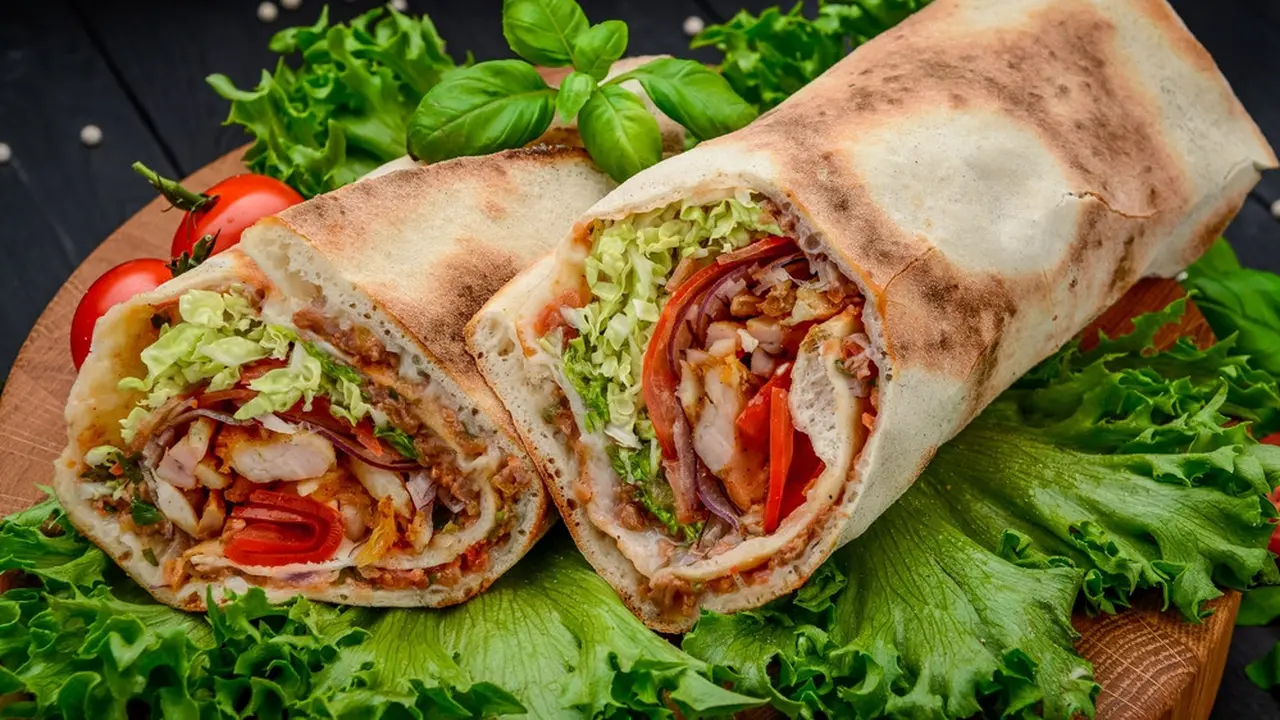 kebab burrito