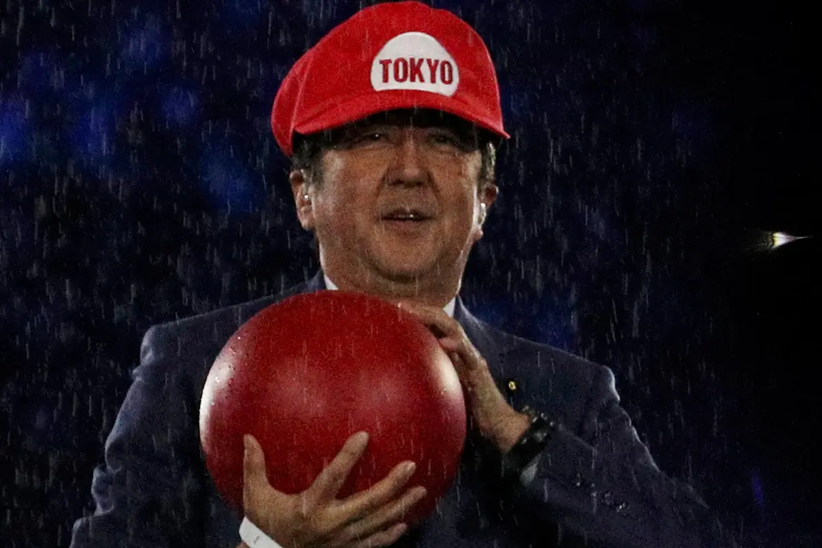 20160821-PM Jepang Jadi Mario Bros di Penutupan Olimpiade 2016-Brasil