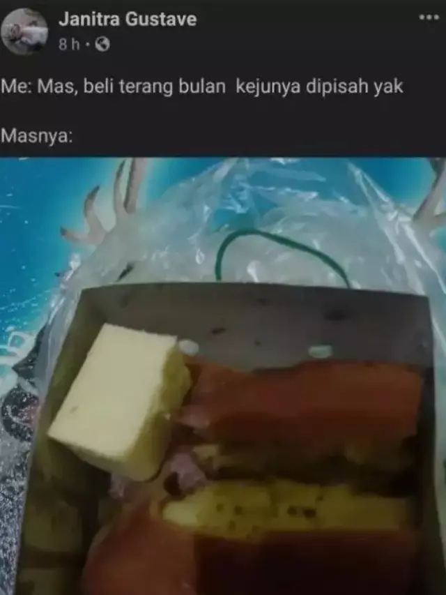 6 Potret Martabak dengan Topping Terpisah Ini Nyeleneh, Bingung Cara Makannya