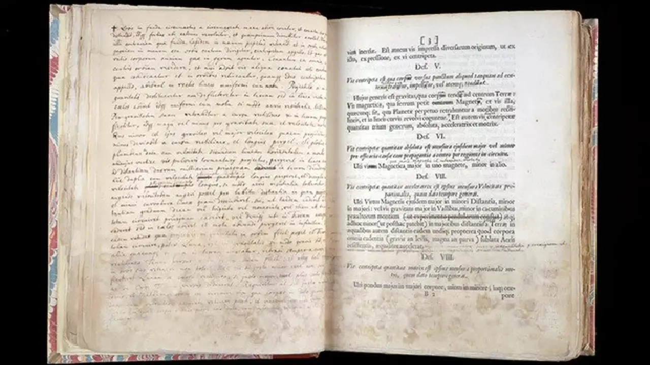 Buku Isaac Newton Principia Naturalis