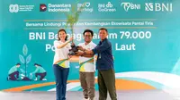 BNI Rayakan Ulang Tahun ke-79 dengan Aksi Nyata Hijaukan Pantai Tiris
