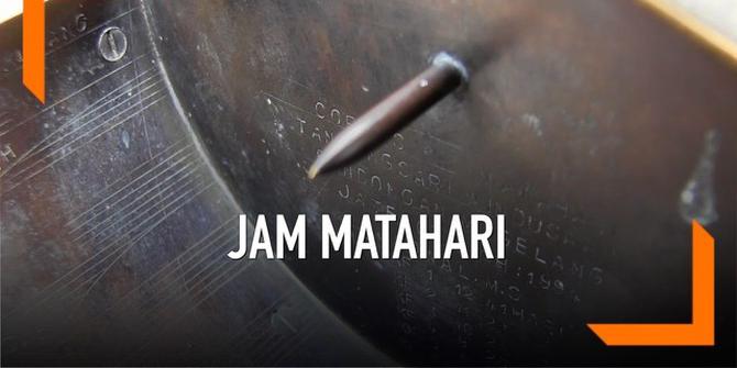 VIDEO: Cara Menentukan Waktu Salat dengan Jam Matahari