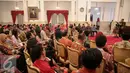 Suasana saat peresmian Pembukaan Konvensi Nasional Humas (KNH) 2015 di Istana Negara, Jakarta, Rabu (18/11/2015). The Sustainable Path to Trust and Reputation adalah tema yang diangkat dalam acara tersebut. (Liputan6.com/Faizal Fanani)