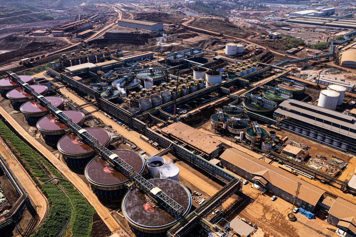 Pabrik Harita Nickel (Foto: PT Trimegah Bangun Persada Tbk/NCKL)