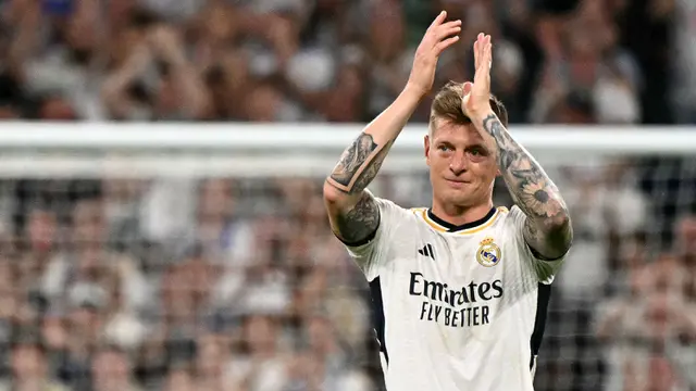 Foto: Perpisahan Emosional Toni Kroos dan Real Madrid, Terima Kasih atas 10 Tahunnya