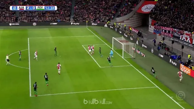 Ajax 2-0 Feyenoord | Liga Belanda | Highlight Pertandingan dan Gol-gol