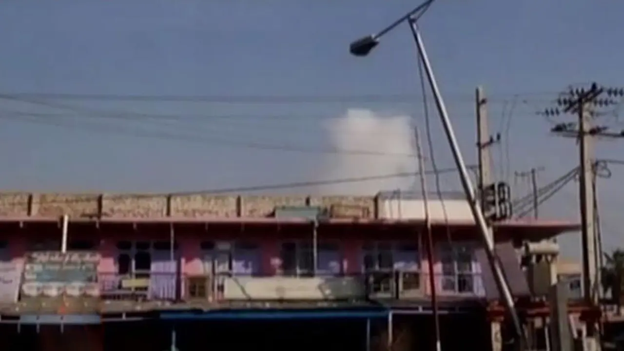 VIDEO: Bom Bunuh Diri Menyerang Konsulat Pakistan di Afghanistan