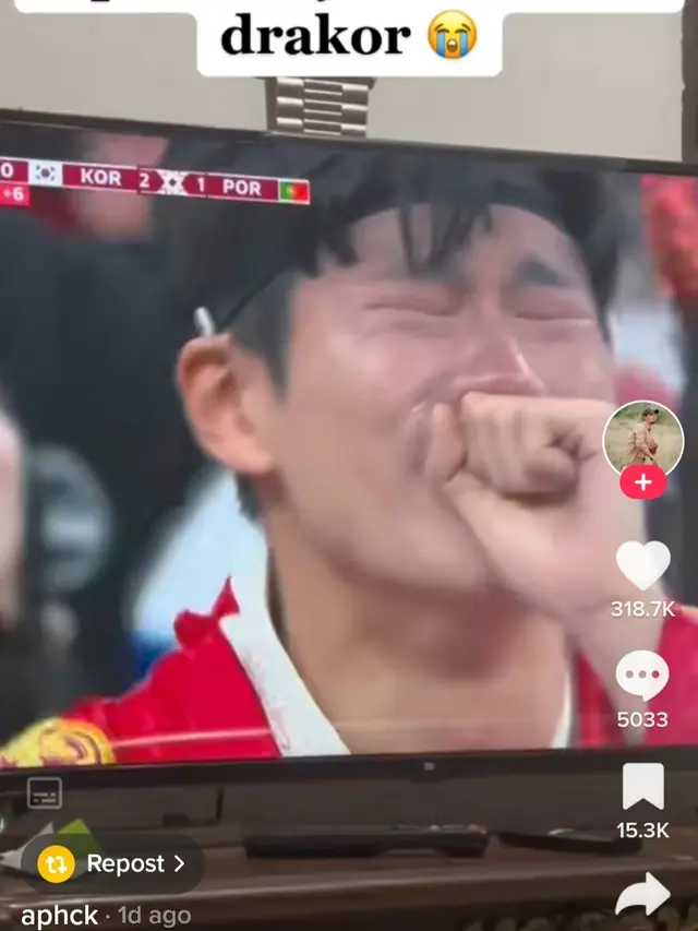 Suporter Timnas Korea Selatan