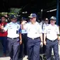 Dirjen Perhubungan Darat Kementerian Perhubungan Pudji Hartanto melakukan pengecekan persiapan angkutan umum berserta seluruh prasarananya dalam menghadapi arus mudik 2017 di Cirebon, Jumat (9/6/2017).