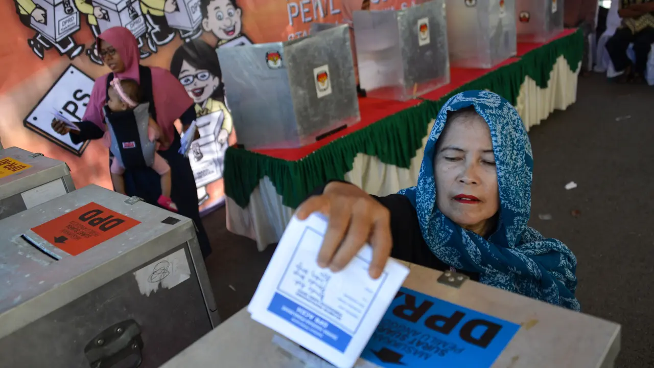 Antusiasme Warga Aceh Ikuti Simulasi Pemungutan Suara Pemilu 2019