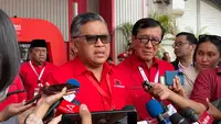 Sekjen PDI Perjuangan Hasto Kristiyanto. Dia menyatakan, Rakernas IV PDIP pada Minggu (1/10/2023) akan membahas pemenangan nasional bakal capres Ganjar Pranowo. (Liputan6.com/ Delvira Hutabarat)