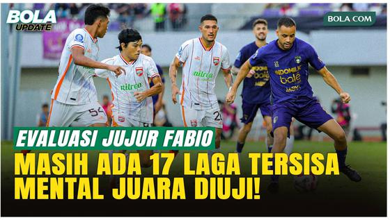 Borneo FC Terpeleset, Fabio Lefundes Bicara Realistis soal Klasemen