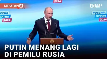 Hasil pemilu Rusia yang dimenangkan kembali oleh presiden petahana, Vladimir Putin, tak mengejutkan banyak pihak. Kemenangan Putin untuk kelima kalinya dipandang sebagai pertanda perang di Ukraina tak akan berakhir dalam waktu dekat. Selengkapnya dal...