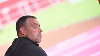 Sejak menangani Arema FC, Ze Gomes belum pernah menyumbangkan poin. (Bola.com/Iwan Setiawan)