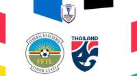 Piala AFF 2024 - Timor Leste Vs Thailand (Bola.com/Adreanus Titus)