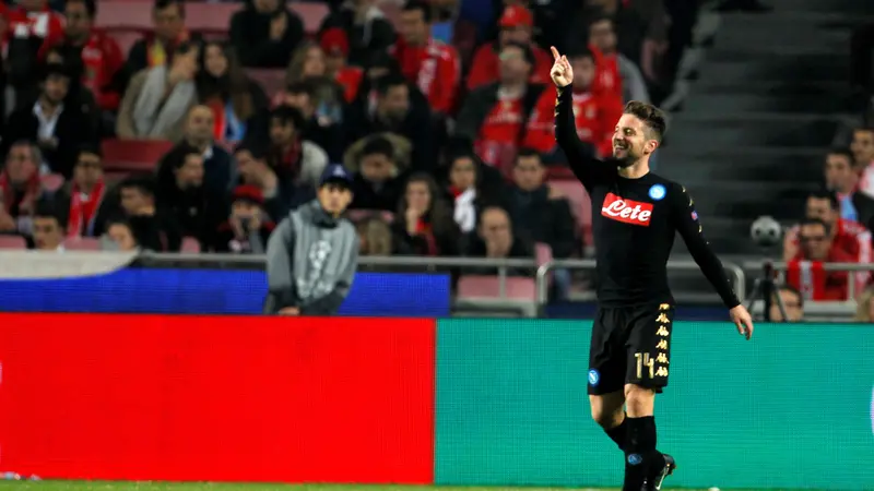 Winger Napoli, Dries Mertens