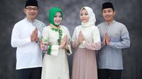 Ridwan Kamil dan keluarga saat merayakan Idul Fitri.  (dok. Instagram @ridwankamil/https://www.instagram.com/p/ByTwCH9gDJa/Putu Elmira)