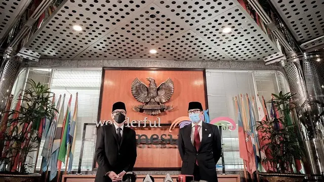 Wishnutama dan Sandiaga Uno
