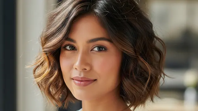 Model Rambut Pendek Ikal Tipis