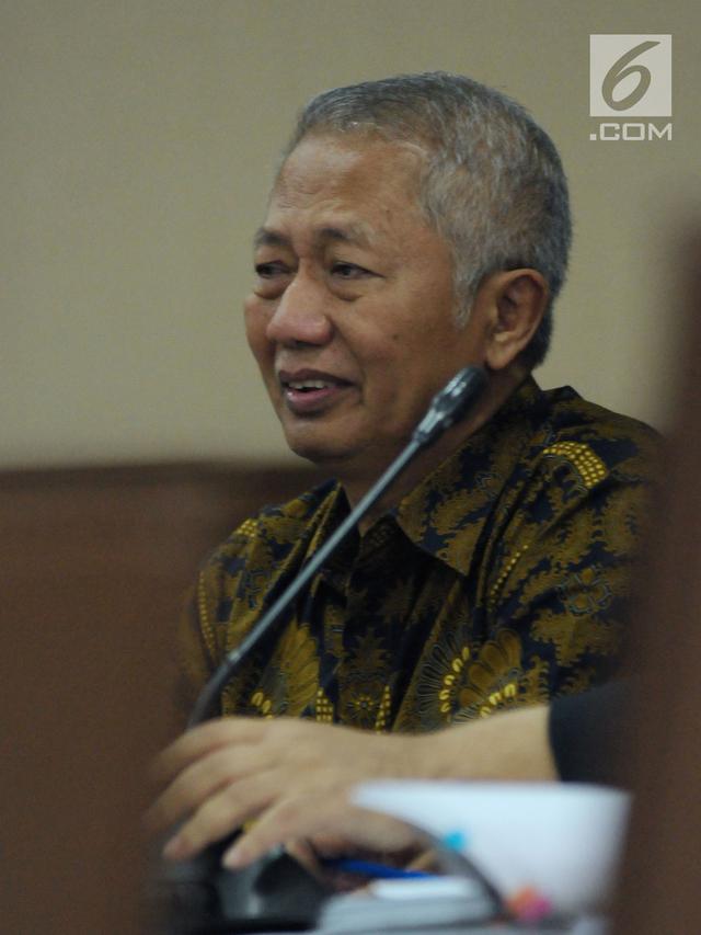 Raut Wajah Mantan Dirjen Hubla Saat Dengar Kesaksian Menteri Perhubungan Budi Karya Sumadi