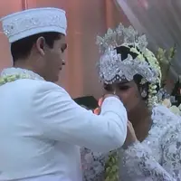 Pernikahan Rizky Alatas dan Adzana Bing Slamet