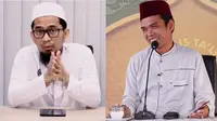 Kolase Ustadz Adi Hidayat (UAH) dan Ustadz Abdul Somad (UAS). (YouTube Adi Hidayat/Instagram @ustadzabdulsomad_official)