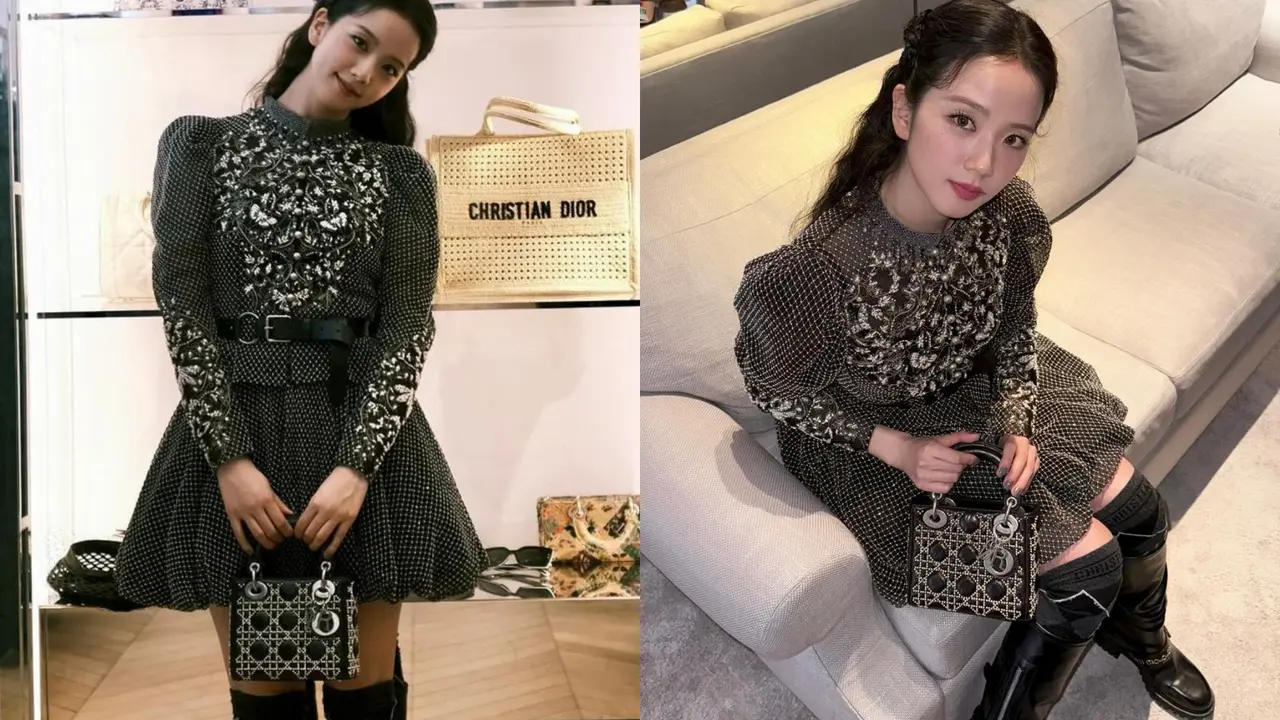 8 Pesona Mahal Jisoo BLACKPINK dengan Gaya Dark Chic di Dior Haute Couture Show, Visualnya Disebut Seperti Boneka
